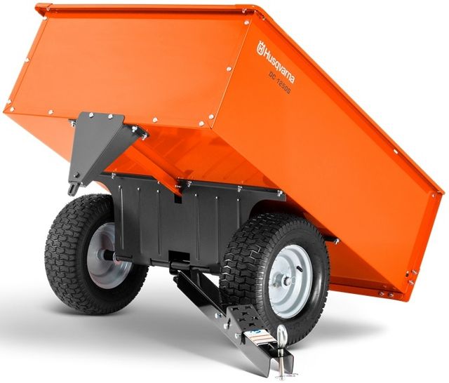 Husqvarna® 16 Cu. Ft. Steel Swivel Dump Cart 1