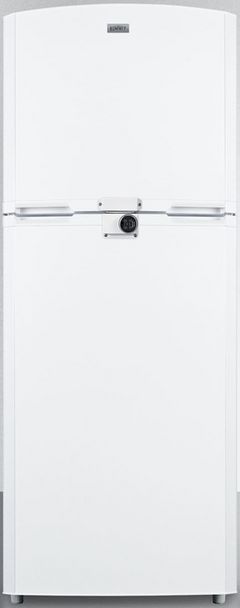 Summit® 12.9 Cu. Ft. White Counter Depth Top Freezer Refrigerator