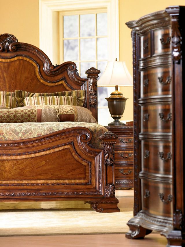 A.R.T. Furniture® Old World Cherry Queen Estate Bed 1