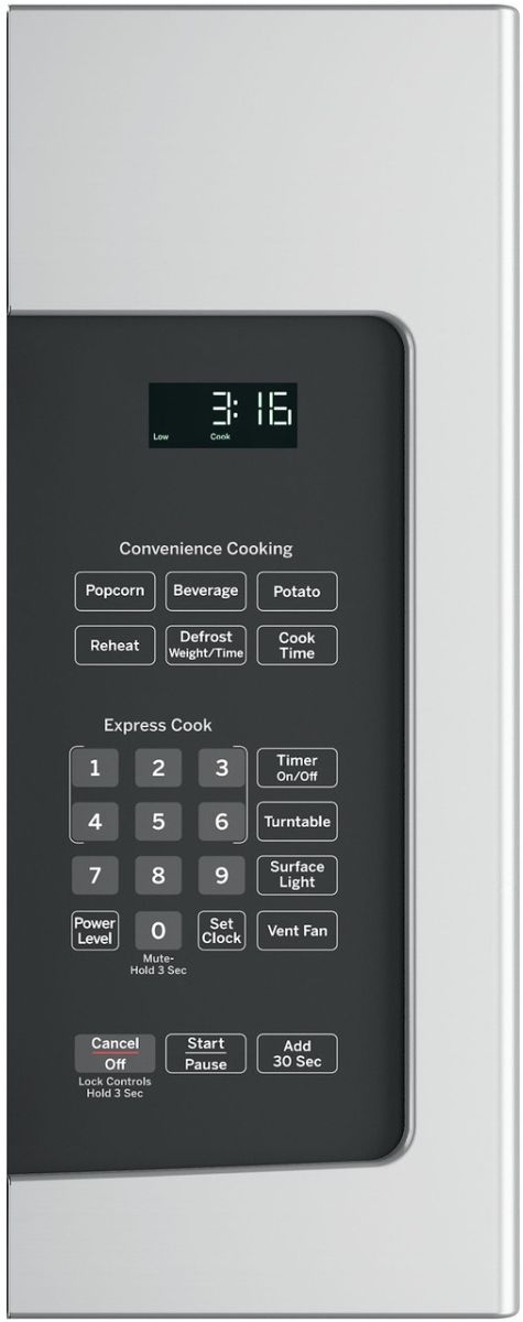 GE® 1.6 Cu. Ft. Stainless Steel Over The Range Microwave-3