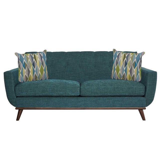 East Side Teal Sofa and Loveseat-2