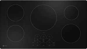 GE Profile™ 36" Black Induction Cooktop