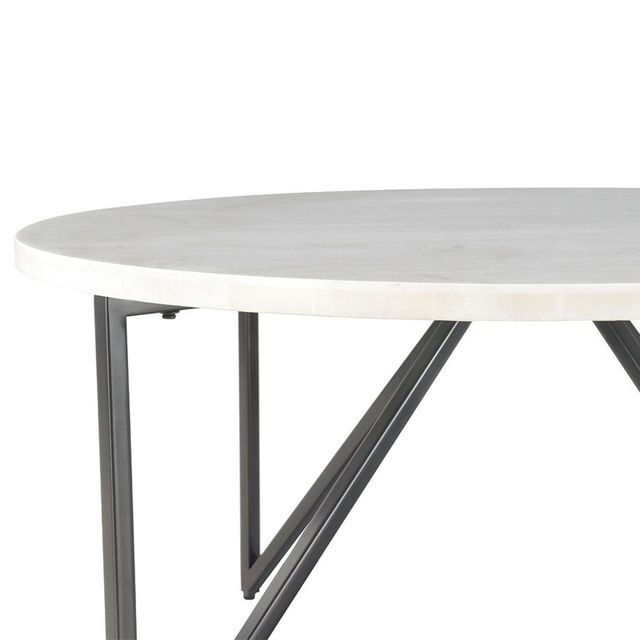 Elements Cedric Marble End Table-2