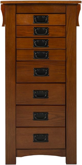 Powell® Anna Lee Mission Oak Jewelry Armoire