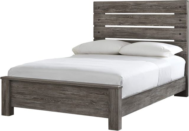 Signature Design by Ashley® Cazenfeld Black/Gray King Panel Bed-2