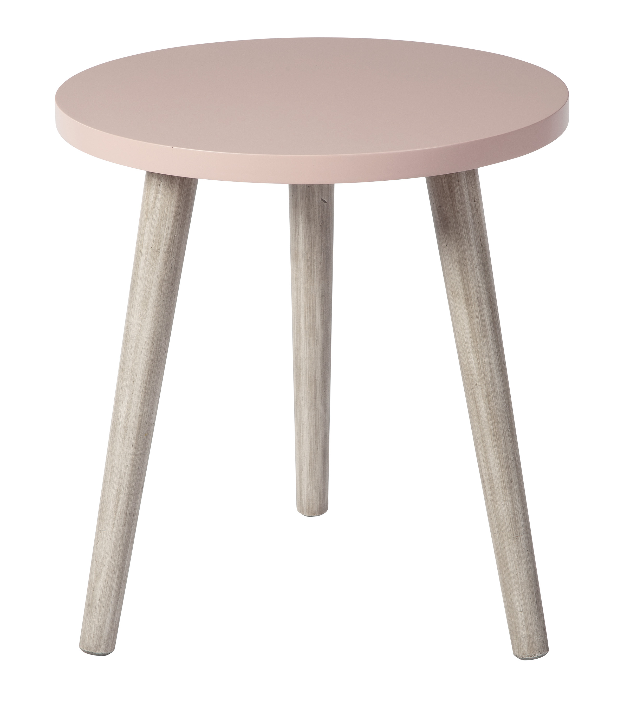 light pink accent table