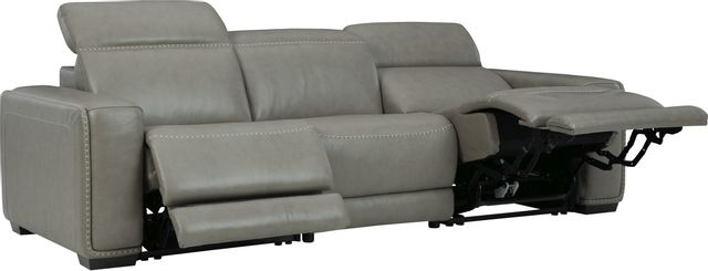Signature Design by Ashley® Correze 3-Piece Gray Power Reclining Sectional-3