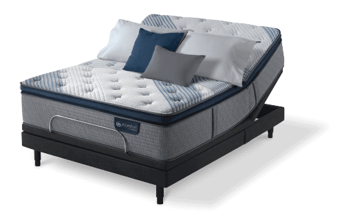 Serta® iComfort® Hybrid Blue Fusion 4000 Plush Pillow Top Queen Mattress 18