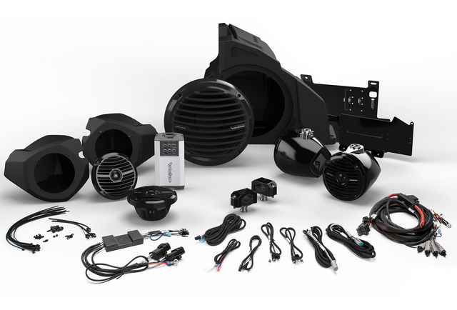 Rockford Fosgate® Polaris® RZR® Ride Command® Interface Stage 4 Audio Package
