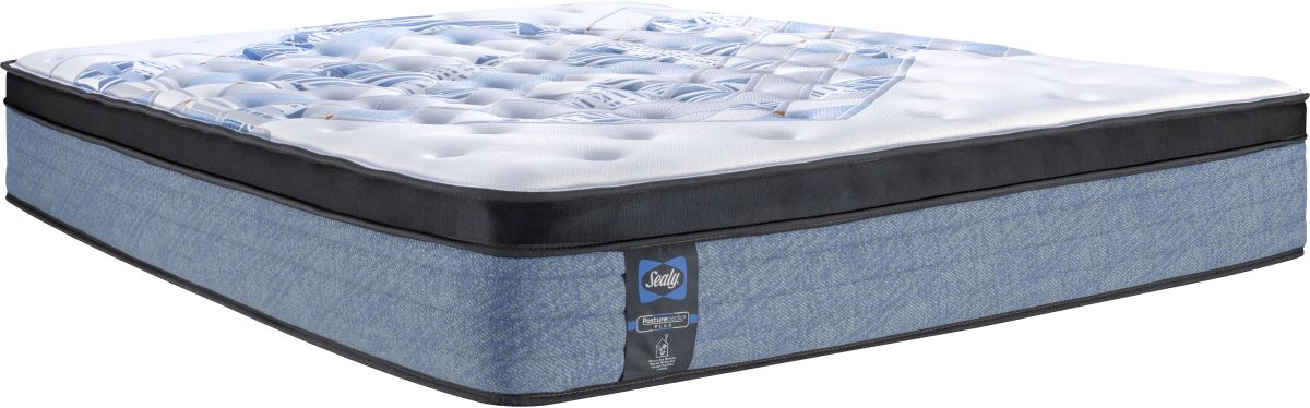 Sealy® Posturepedic® Plus Mason 12" Wrapped Coil Firm Euro Top Full ...