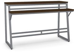 Table console en placage de noyer Crawford Amisco®
