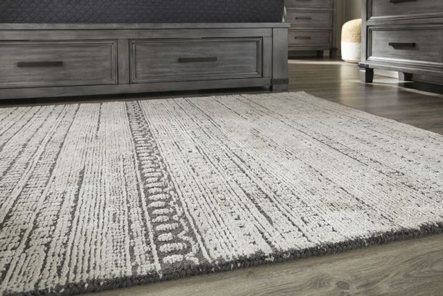 Signature Design by Ashley® Wimgrove Taupe/Charcoal 8' x 10' Large Area Rug-2