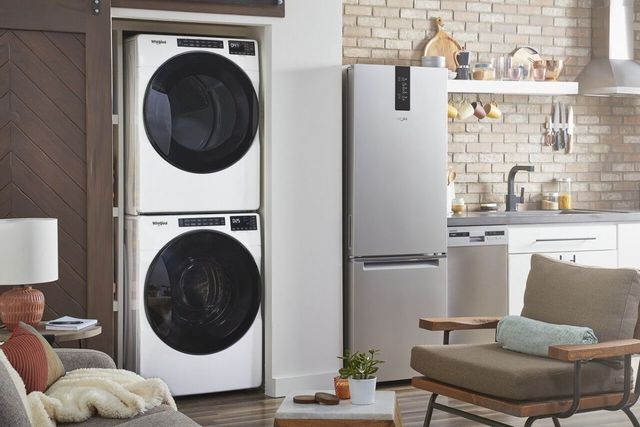Whirlpool® 5.0 Cu. Ft. White Front Load Washer 9