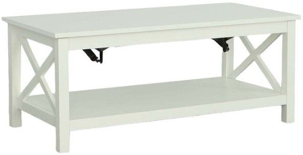 Progressive® Furniture Seascape I 3-Piece Textured White Living Room Table Set-3