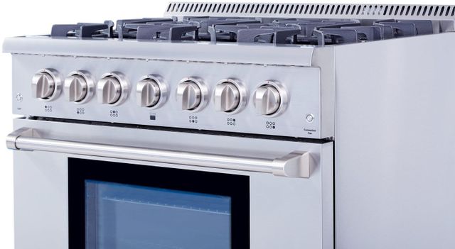 Thor Kitchen® 36" Stainless Steel Pro Style Dual Fuel Range 5