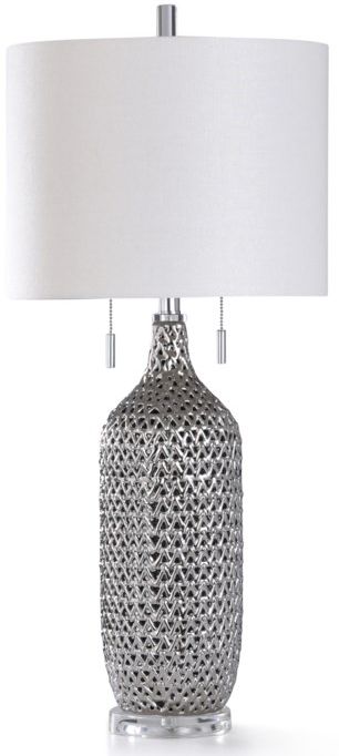 Stylecraft Cordelia Silver Table Lamp