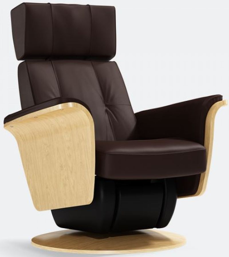 dutailier leather glider