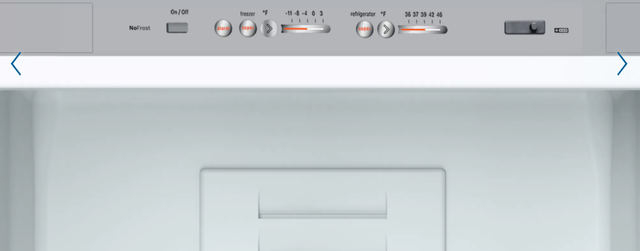 Réfrigérateur à congélateur inférieur à profondeur de comptoir de 24 po Bosch® de 10,0 pi³ - Blanc 2