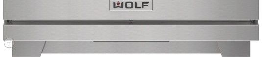 Wolf® 2.5" Stainless Steel Kickplate