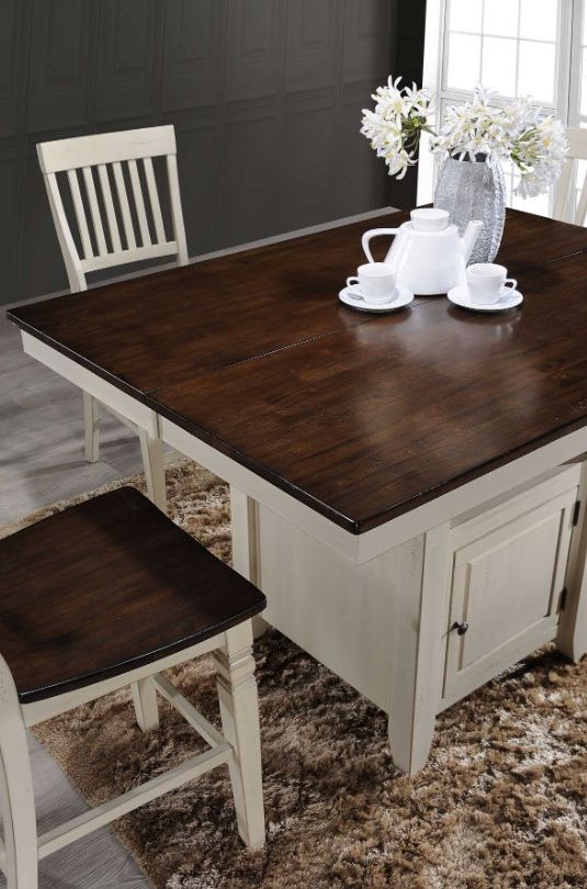 TEI St. Pete Mocha/Sand Gathering Table | Mardick Furniture & Appliance