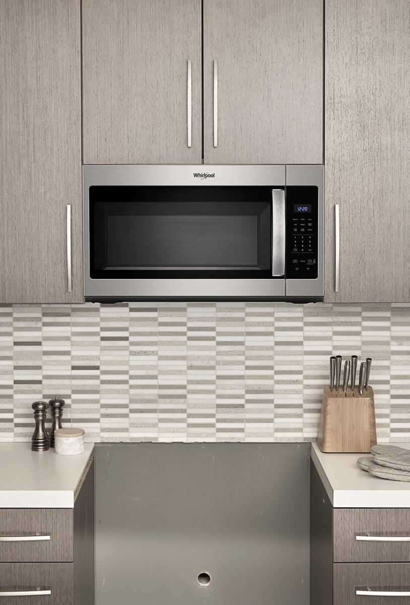 Whirlpool® 1.7 Cu. Ft. Over The Range Microwave | East Coast Appliance ...