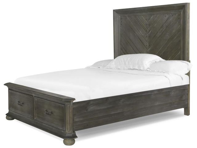 Magnussen® Home Cheswick Queen Panel Storage Bed 0