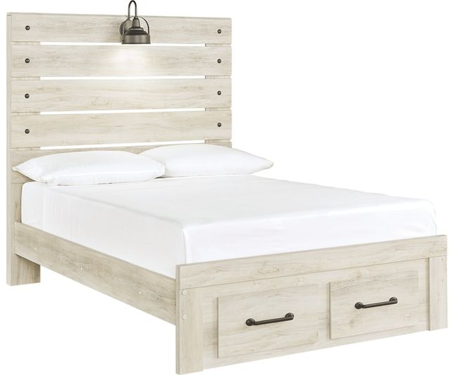 Signature Design by Ashley® Cambeck Whitewash Full Panel Bed 0