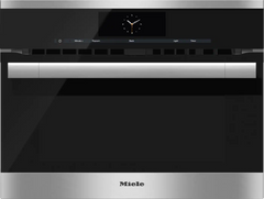 Miele H 6700 BM 24" Clean Touch Steel Speed Oven