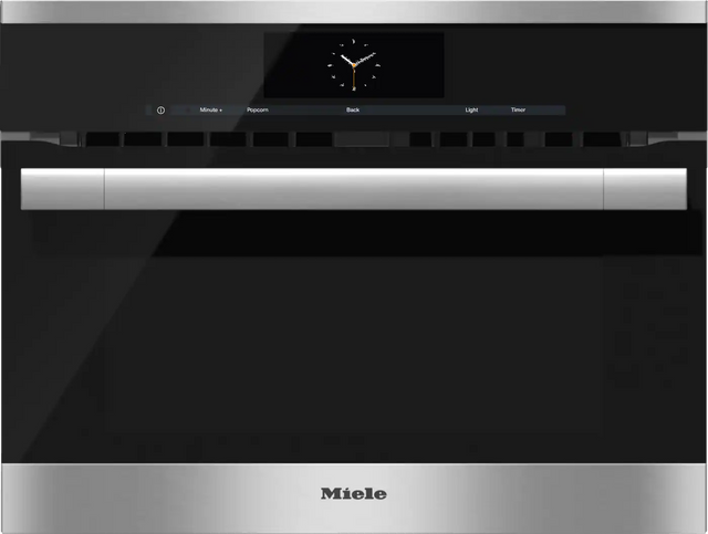 Miele H 6700 BM 24" Clean Touch Steel Speed Oven-0