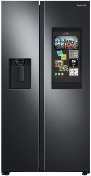 Samsung 22 cu. ft. Black Stainless Steel Counter Depth Side-by-Side Refrigerator