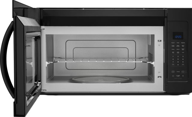 Whirlpool® 1.9 Cu. Ft. Black Over The Range Microwave-1