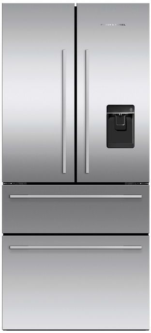 Réfrigérateur à portes françaises de 32 po Fisher & Paykel® série 7 de 16.8 pi³ - Acier inoxydable