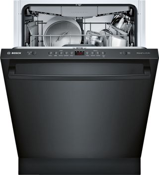 Bosch 100 Series 24" Black Built In Dishwasher