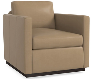 Bassett® Furniture Myles Sable Swivel Chair