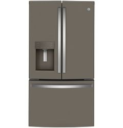 GE® 22.1 Cu. Ft. Fingerprint Resistant Slate Counter Depth French Door Refrigerator