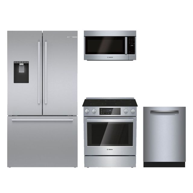 4 Piece Stainless Steel Kitchen Package