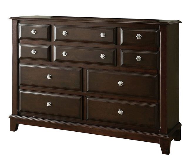 Furniture of America® Litchville Brown Cherry Dresser