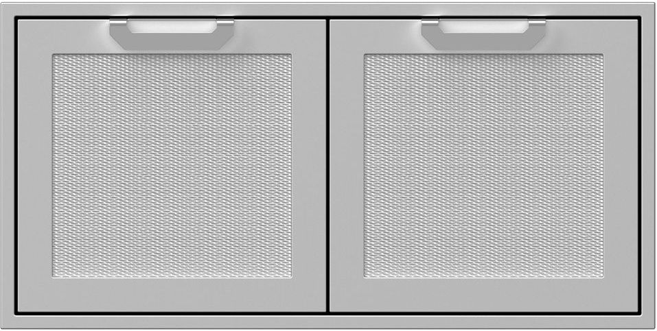 Hestan Professional 42" Stainless Steel Outdoor Double Storage Door
