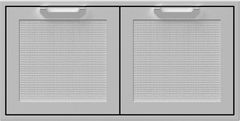 Hestan Professional 42" Stainless Steel Outdoor Double Storage Door