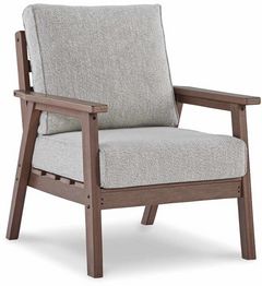 Signature Design by Ashley® Emmeline Beige/Brown Outdoor Lounge Chair