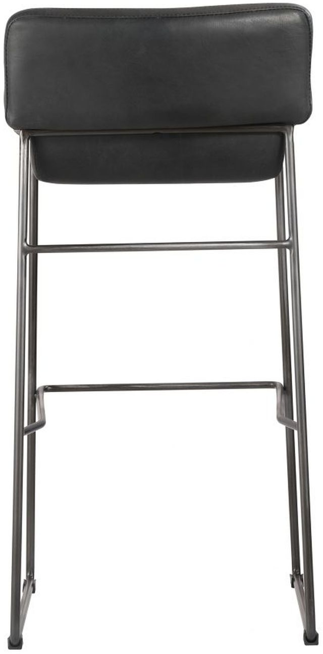Moe's Home Collections Starlet Black Bar Stool 4