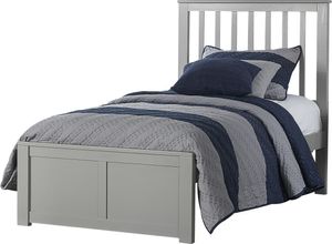 Hillsdale Furniture Schoolhouse Marley Gray Mission Twin Youth Bed