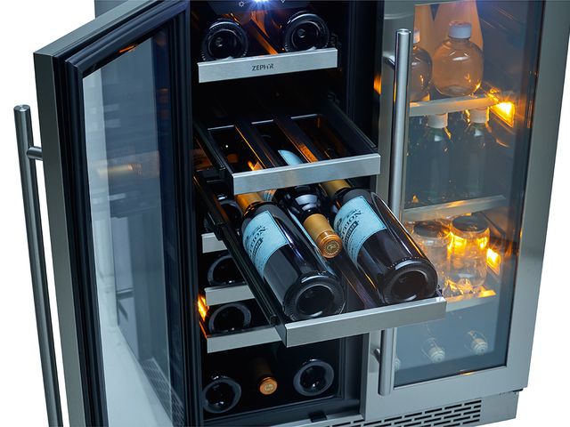 Zephyr Presrv™ 5.3 Cu. Ft. Stainless Steel Wine Cooler 3