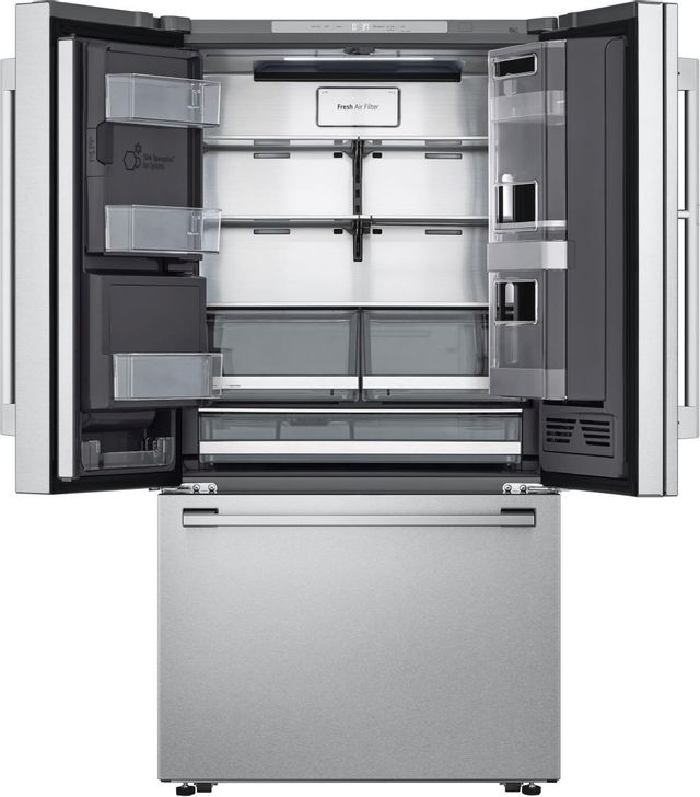 LG Studio 23.5 Cu. Ft. Stainless Steel Counter-Depth French Door Refrigerator 6