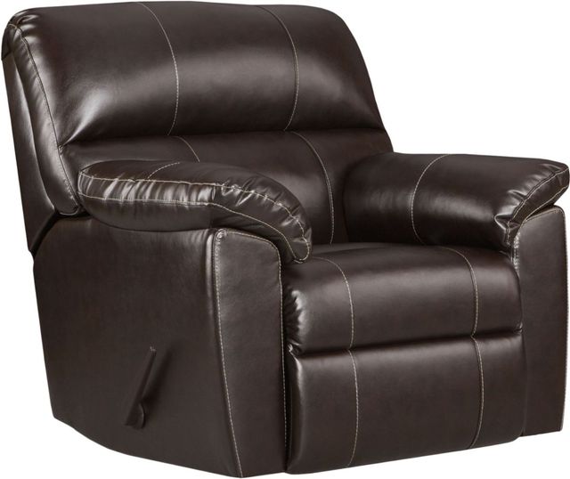 Affordable Furniture Austin Black Rocker Recliner-0