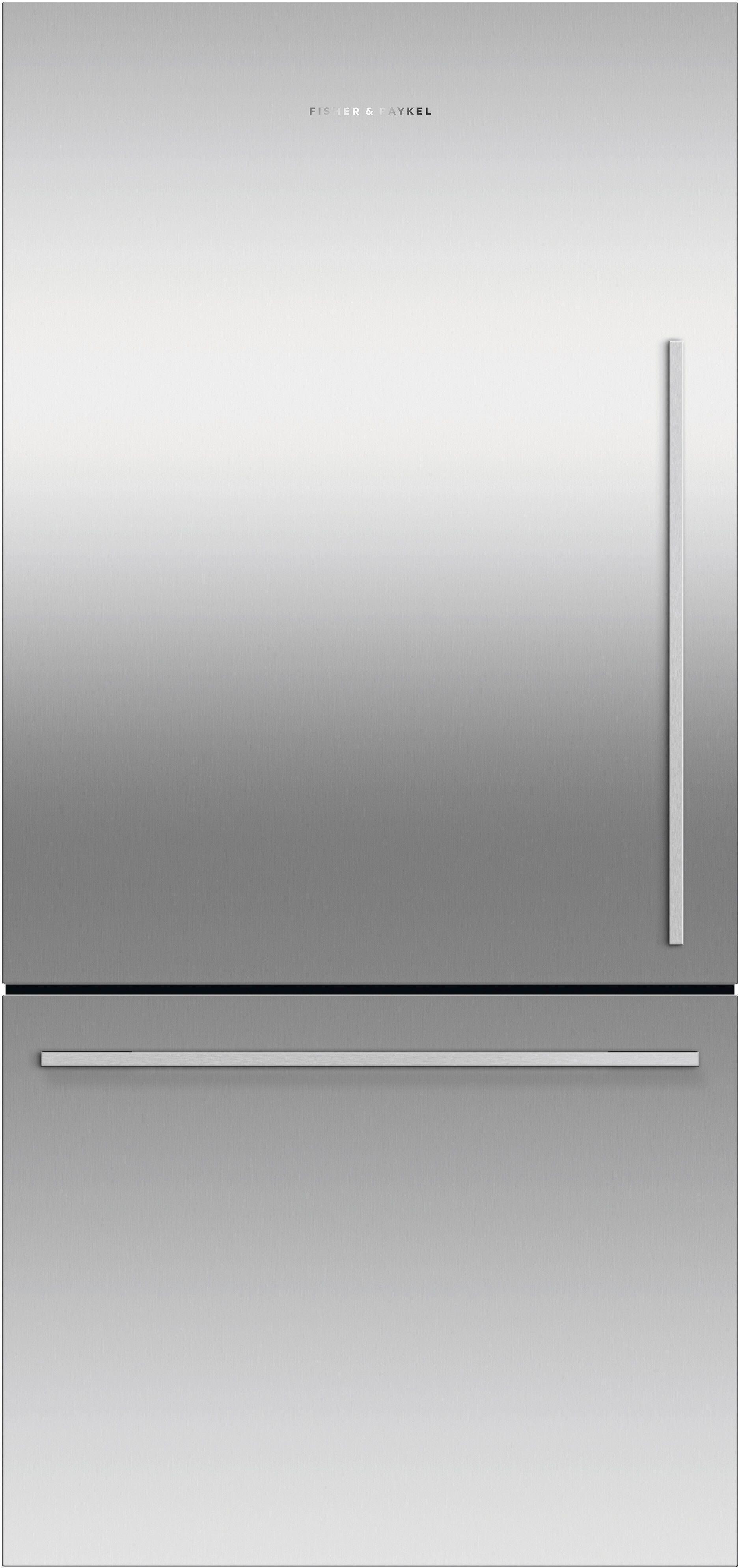 Fisher & Paykel Series 7 17.1 Cu. Ft. Stainless Steel Counter Depth Bottom Freezer Refrigerator