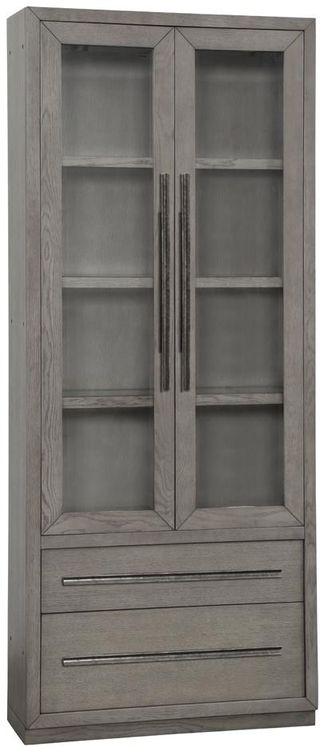 Parker House® Pure Modern Moonstone 36" Glass Door Cabinet