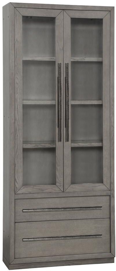 Parker House® Pure Modern Moonstone 36" Glass Door Cabinet-0