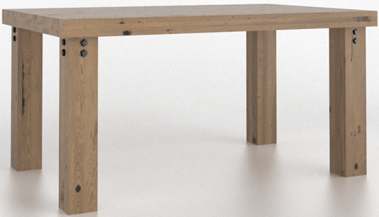 Canadel Loft Pecan Washed Finished Wood Table-0
