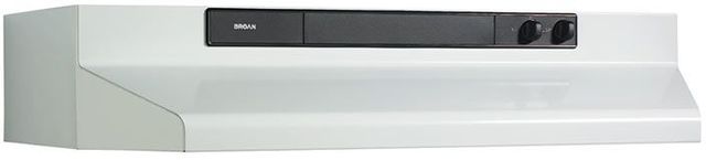 Broan® 46000 Series 24" White Under Cabinet Range Hood-0